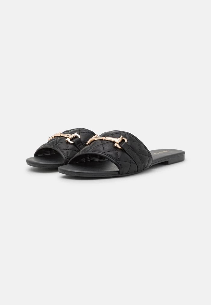 Chausson ANNA FIELD Anna Field Mules Noir Femme | NUG-1224712